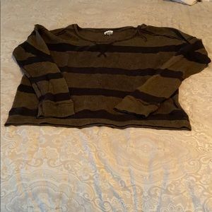 Free people striped thermal top